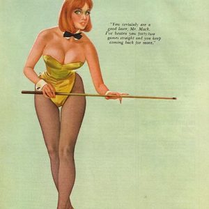 Don Lewis Art Playboy Bunny Ad 1966