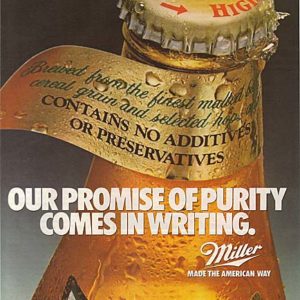 Miller Ad 1986