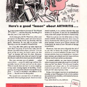 Metropolitan Life Insurance Company Ad 1954