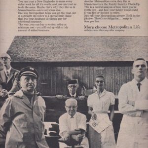 Metropolitan Life Insurance Company Ad 1964