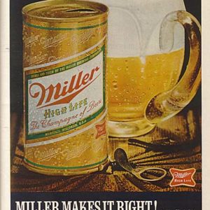 Miller Ad 1970