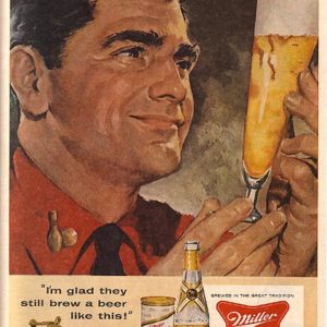 Miller Ad December 1957