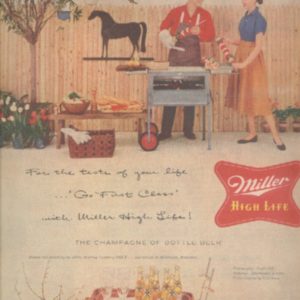 Miller Ad May 1956