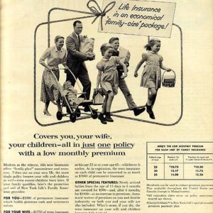 New York Life Insurance Company Ad 1957