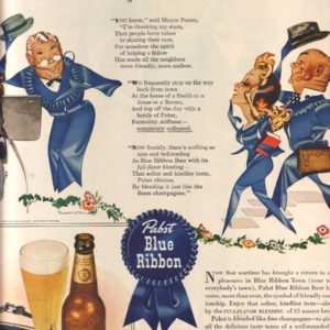 Pabst Ad 1943