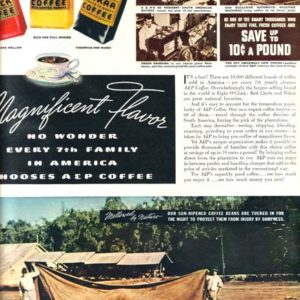 A & P Coffee Ad 1939