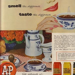 A & P Coffee Ad 1954