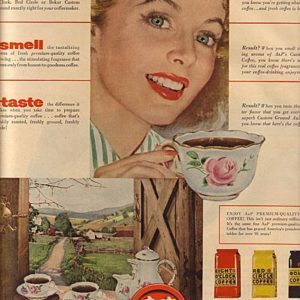 A & P Coffee Ad 1955