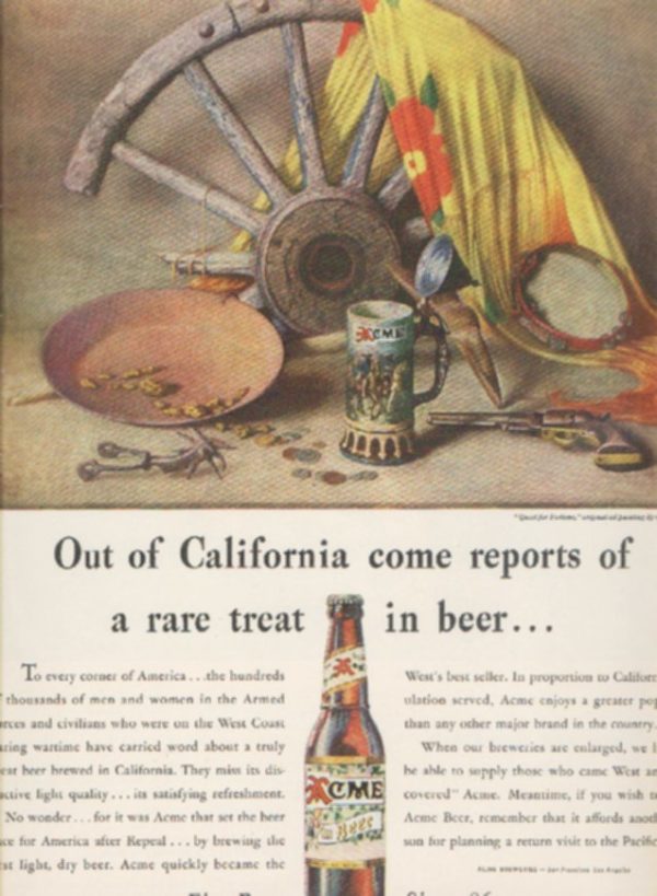 Acme Beer Ad 1947