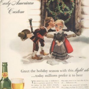Ballantine's Ale Ad 1940