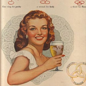 Ballantine's Ale Ad 1948
