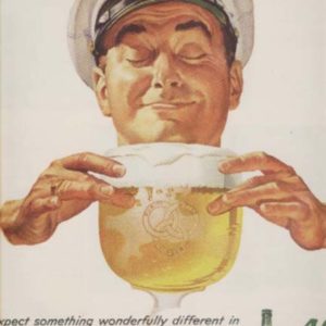 Ballantine's Ale Ad August 1953