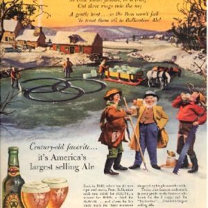Ballantine's Ale Ad February 1947