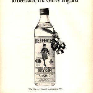 Beefeater Gin Ad 1971
