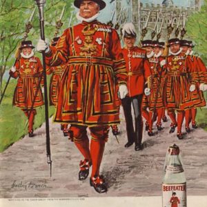 Beefeater Gin Ad 1972