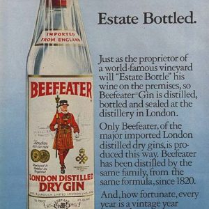 Beefeater Gin Ad 1978