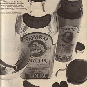 Bombay Gin Ad 1967