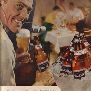 Carling Ad 1958
