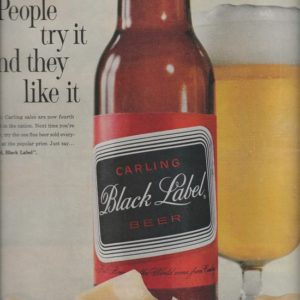 Carling Ad 1961