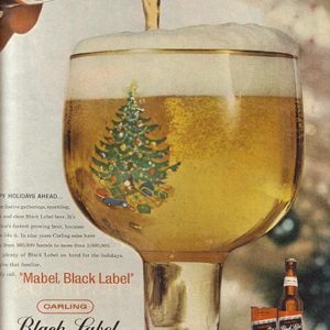 Carling Ad December 1958