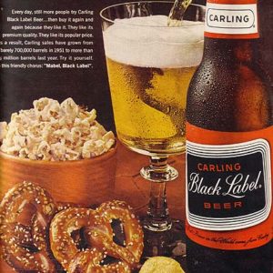 Carling Ad June 1964