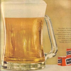 Carling Ad March 1959