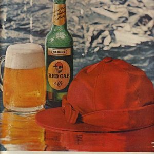 Carling's Red Cap Ale Ad 1959