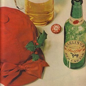 Carling's Red Cap Ale Ad December 1948