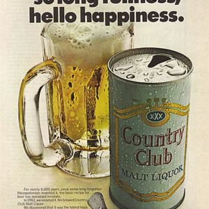 Country Club Ad 1970