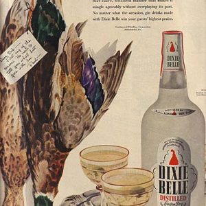 Dixie Belle Gin Ad 1942