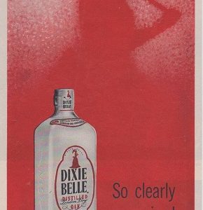 Dixie Belle Gin Ad August 1956