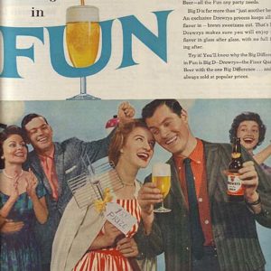 Drewry's Beer Ad 1960