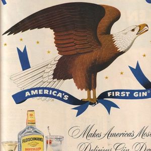 Fleischmann's Gin Ad 1950