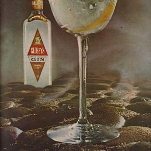 Gilbey's Gin Ad 1964