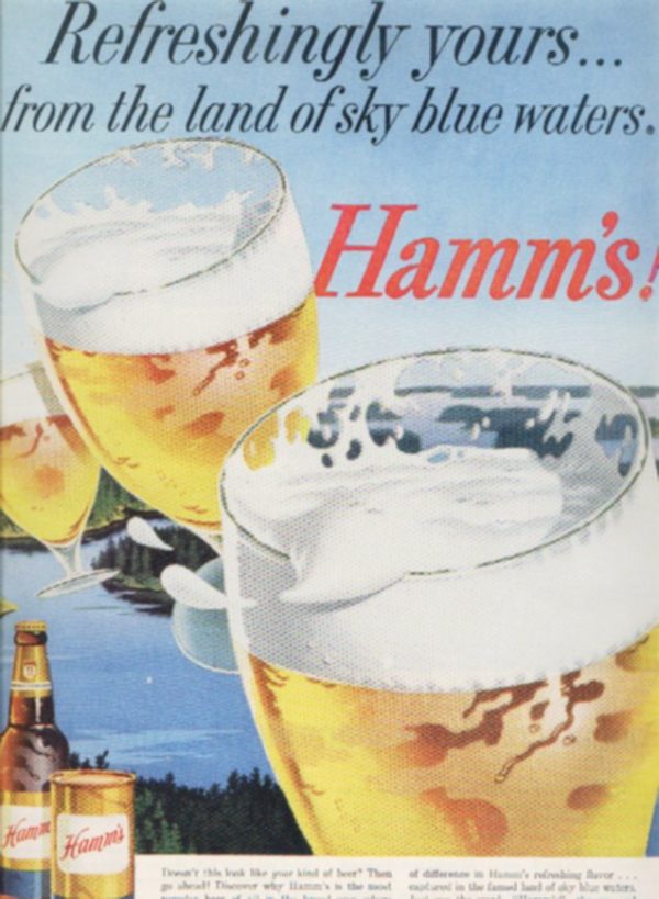 Hamm's Beer Ad 1959