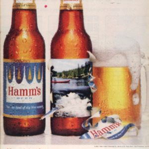 Hamm’s Beer Ad 1967