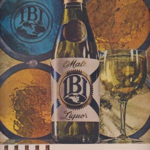 IBI Malt Liquor Ad 1961