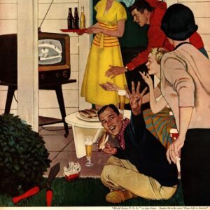 John Falter Art Beer Ad September 1953