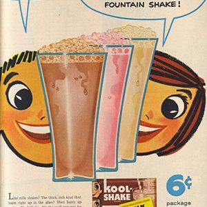 Kool-Shake Ad 1956