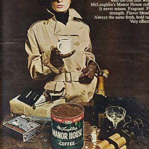 Manor House Coffee Ad 1965