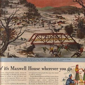 Maxwell House Coffee Ad 1947