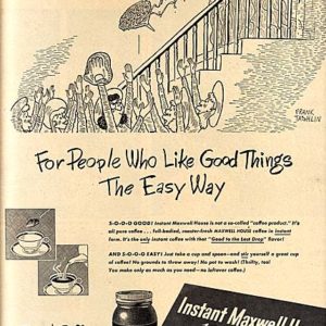 Maxwell House Coffee Ad 1948