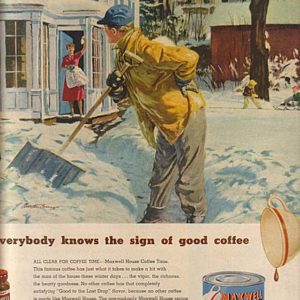 Maxwell House Coffee Ad 1951