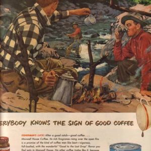 Maxwell House Coffee Ad May 1951