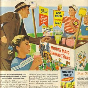 Minute Maid Ad 1956