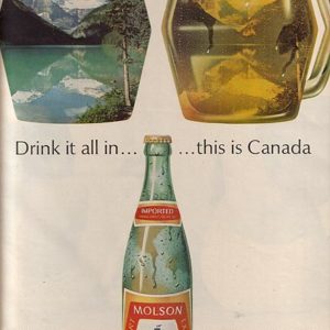 Molson Ale Ad 1963