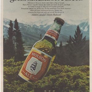 Molson Ale Ad 1977