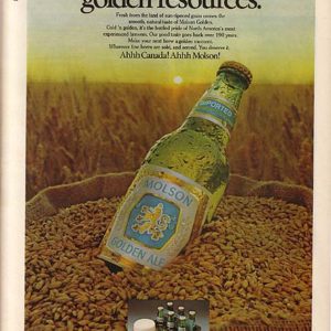 Molson Ale Ad August 1977