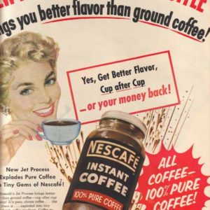 Nescafe Ad 1954