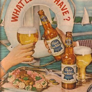 Pabst Ad 1952